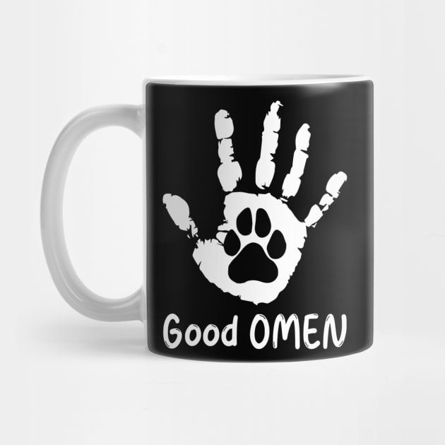 Good Omen Dog Paw by Dog Lovers Store